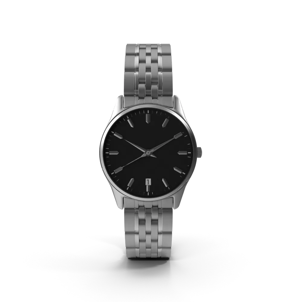 Classic wristwatch — illustrative photo