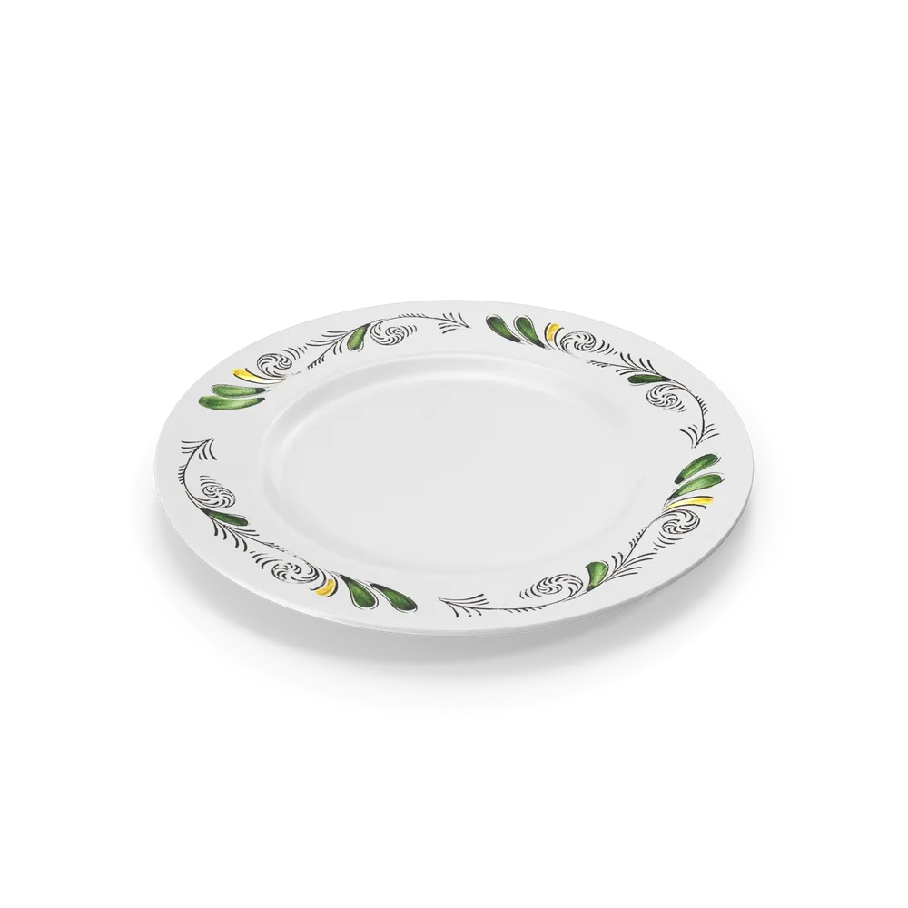 Ceramic dinner plate — illustrative photo